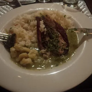 Huachinango en Salsa Verde