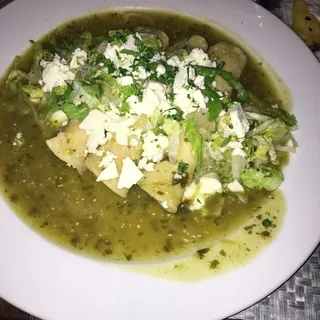 Enchiladas Verdes