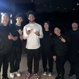 Talavera catering for Talanoa Hufanga.