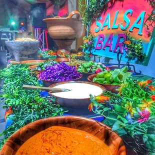 Salsa bar