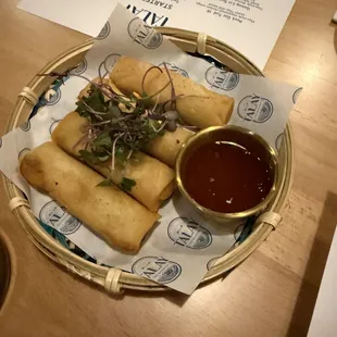 crispy vegetable spring rolls (Por Pia Tod)