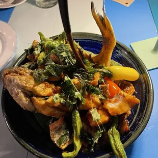 The whole fish. Absolutely amazing.