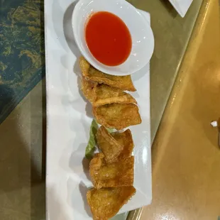 Fried wontons