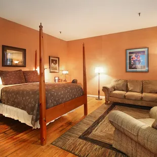 Suite #3 Bedroom and Living Area