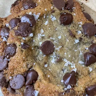 Salted Chocolate Chip Cookie