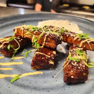 ribs, food, bbq ribs