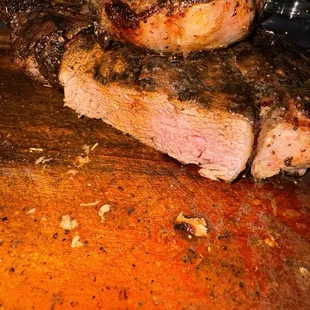 This was suppose to be medium rare the more you cut into it the worse it got.