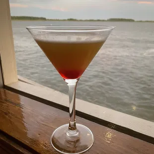 Pineapple upside down martini