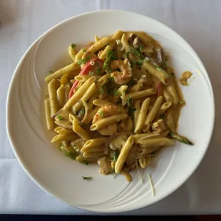 Tale of the Whale Seafood Pasta