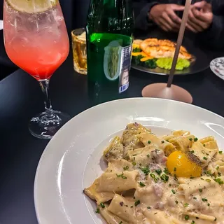 Rigatoni Carbonara