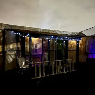 Entry of haunted trail