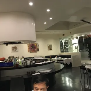 sushi and sashimi, interior