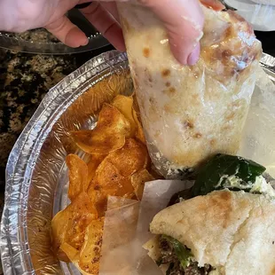 7-Hour Lamb Wrap