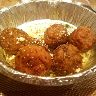 Ouzo Feta Meatballs