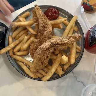 Kids Chicken Tenders, French Fries