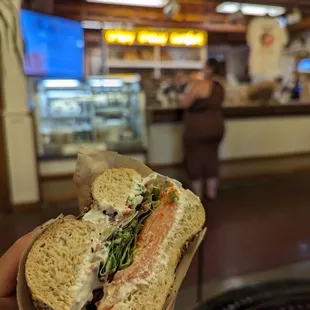 Fancy B with no tomato. Quite delicious!