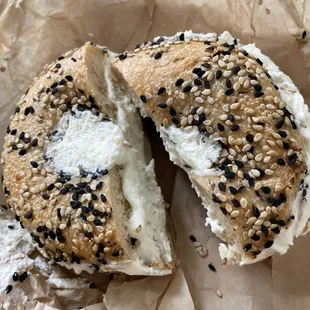 White Sesame Bagel
