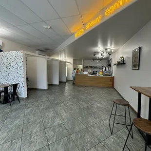 Seating and order area