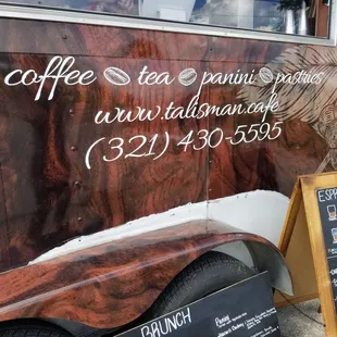 the side of the truck