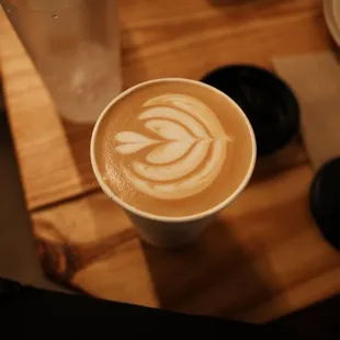 A latte