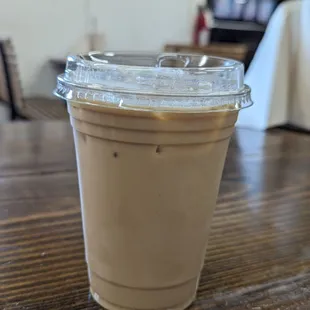 Iced Lavender Latte
