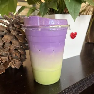 Ube Cloud Matcha Latte