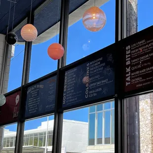 outside