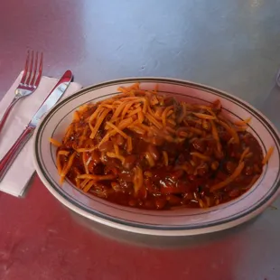 chili burger