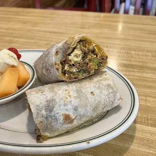 Breakfast Burrito (chorizo)