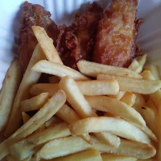 Fresh Fish and Chips Lunch Special