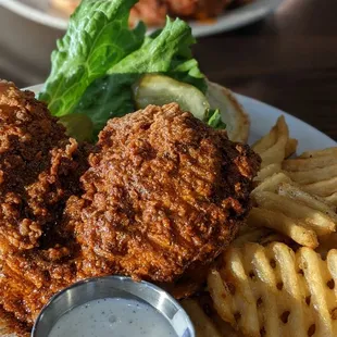 Nashville hot chicken