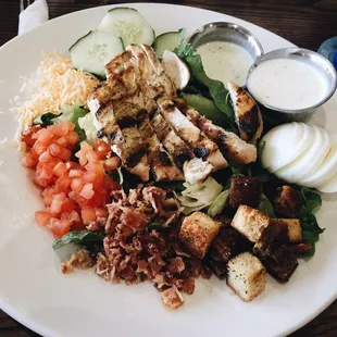 Chicken Cobb salad