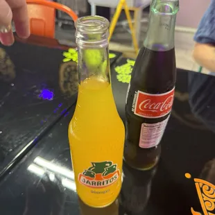 Mexican Cola and Jarritos