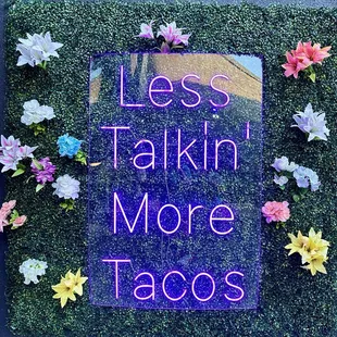 Sign in the outside area