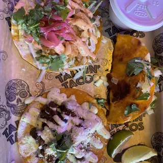 Caribbean Carne Tacos