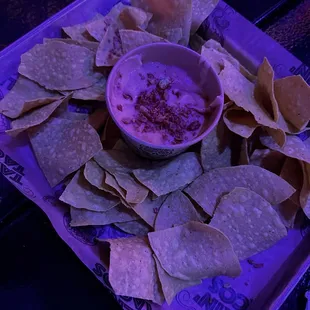 Jalapeno Taki Queso with Chips