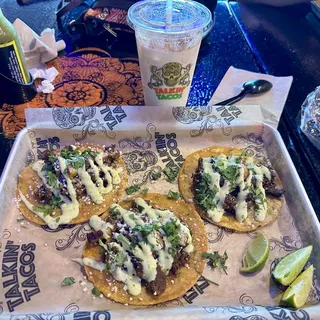 Caribbean Carne Tacos