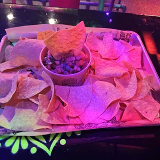 Pico De Gallo and Chips