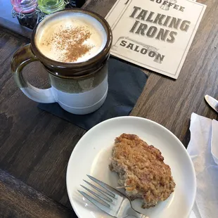 Strawberry scone and The Wild Tuco