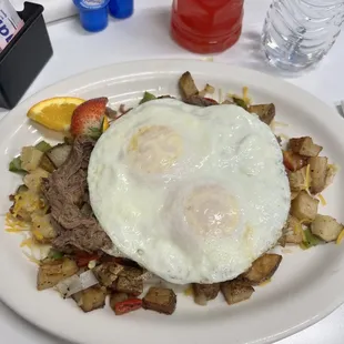 steak, food