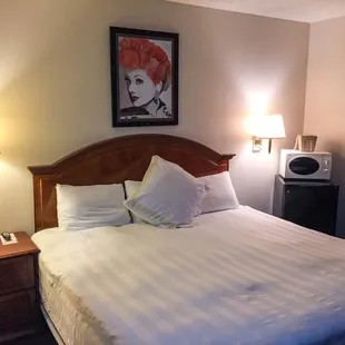 The bed was very comfortable.