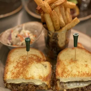 Smoked brisket grilled cheese