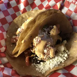Steak tacos