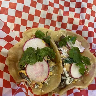 Filet mignon tacos... more like Fire mignon tacos