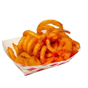 onion rings in a basket