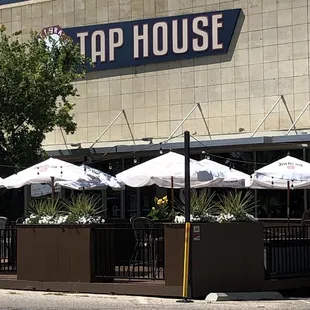 Exterior view and patio