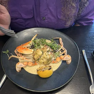 Crab stuffed Crab!!
