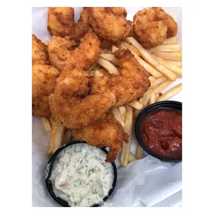 Shrimp Basket HUGE SHRIMPS