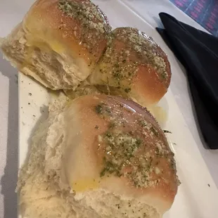 Dinner rolls.