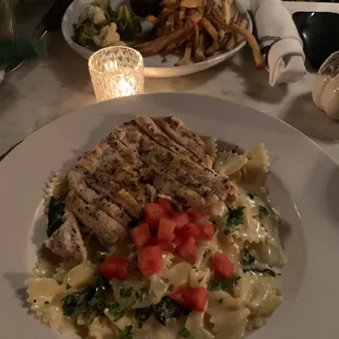 Chicken pasta, fresh and flavorful